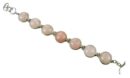 Bracelet 7 Rose Quartz Stones