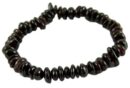 Bracelet Chip Garnet Chunky