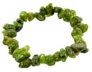 Bracelet Chip Peridot Chunky