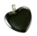 Pendant Hematite Heart