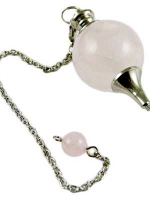 Pendulum With 20mm Ball Rose Quartz