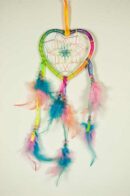 Dream Catcher Heart Pastel