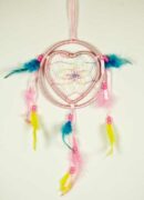 Dream Catcher Pale Pink Heart