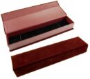 Necklace Box Maroon Velvet
