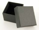 Ring Box Black 5x5x3.5cm 24pcs