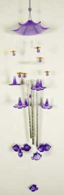 Wind Chime Purple Fish