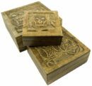 Box Rectangle Owl Set Of 3