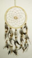 Dream Catcher Natural Bead 21.5cm
