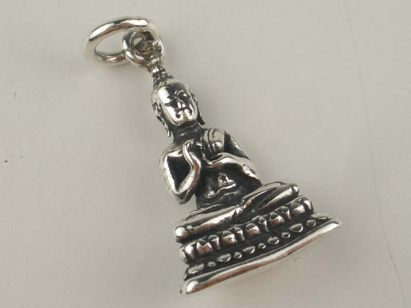 Silver Pendant Buddha Small