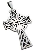 Silver Pendant Cross Celtic
