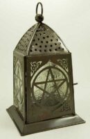 Lantern Candle Holder Pentagram