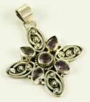 Silver Pendant Butterfly Ameth