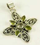 Silver Pendant Butterfly Emera