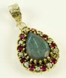 Silver Pendant Labradorite