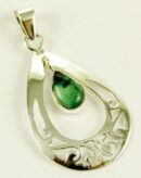 Silver Pendant Turquoise