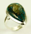 Silver Ring Turquoise Stone