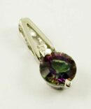 Silver Pendant Mystic Topaz