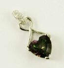 Silver Pendant Mystic Quartz