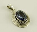 Pendant Silver Mystic Topaz