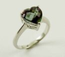 Ring Silver Mystic Quartz