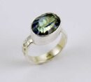 Ring Silver Mystic Topaz