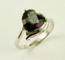 Silver Ring Mystic Quartz
