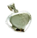 Silver Pendant Locket Heart