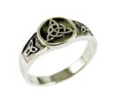 Silver Ring Triquetra