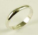 Silver Ring Plain Band