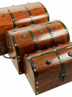 Box Wooden Dark Chest