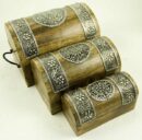 Box Wooden Rounded Chest