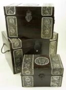 Box Wooden Square Chest
