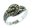 Silver Ring Marcasite