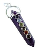 Pendant Amethyst Chakra L4.5cm