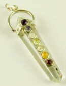 Pendant Clear Quartz Chakra L4.5cm