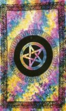 Bedspread Single Pentagram Multi Colour
