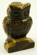 Owl Tiger Eye 2.5 Inch