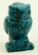 Owl Turquoise 1.5 Inch
