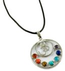 Pendant Chakra Double Circle