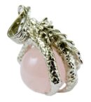 Pendant Dragon Rose Quartz