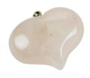 Pendant Heart Rose Quartz 25mm