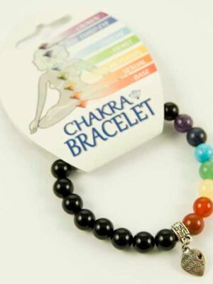 Bracelet 8mm Bead With Heart