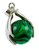 Pendant Hand Malacite