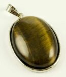 Pendant Oval Shape Tiger Eye