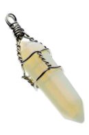 Pendant Fixed Wand Wired Opalite