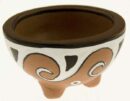 Bowl With Legs Clay