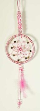 Dream Catcher Braided Pink