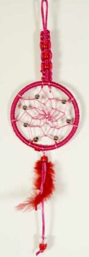 Dream Catcher Braided Red