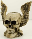 T-Light Holder Skull Ivory