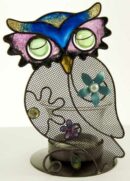 T-Light Holder Owl Mesh